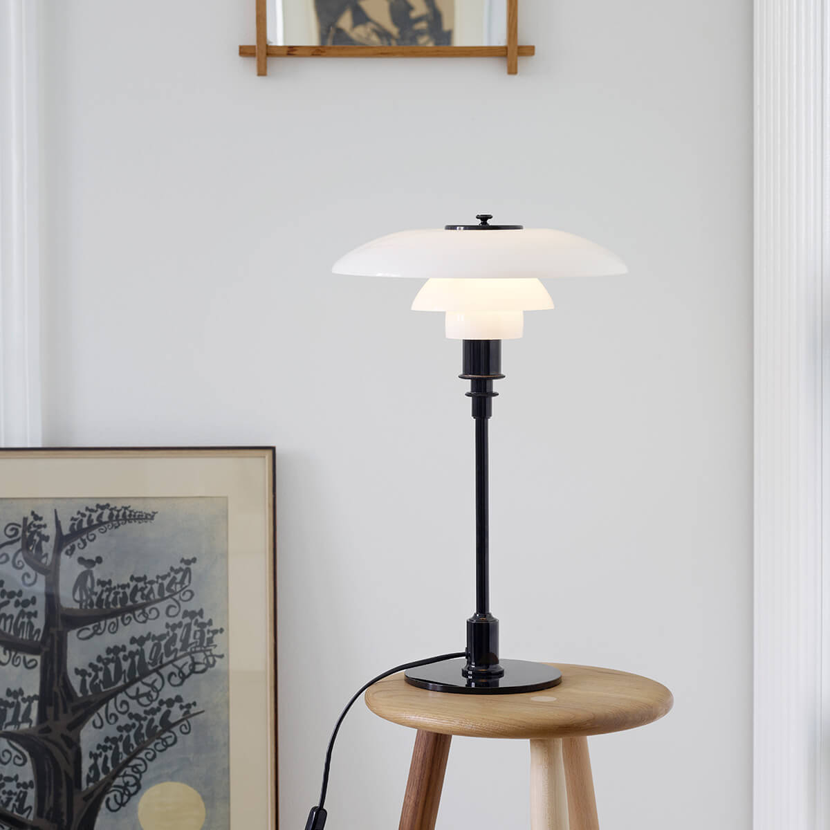 Louis Poulsen PH 3/2 Tischleuchte, schwarz metallisiert