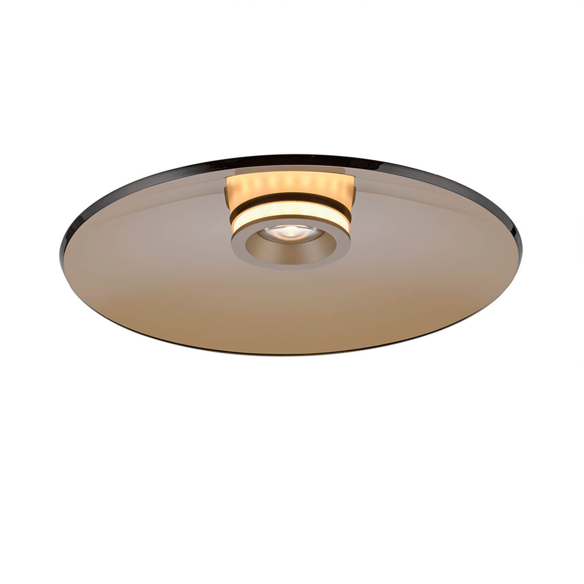 Neuhaus PURE Moon LED Deckenleuchte, Ø: 50 cm, Bronze