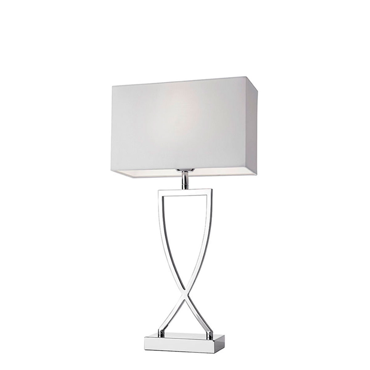Villeroy & Boch Toulouse Tischleuchte, Höhe: 52 cm, Silber