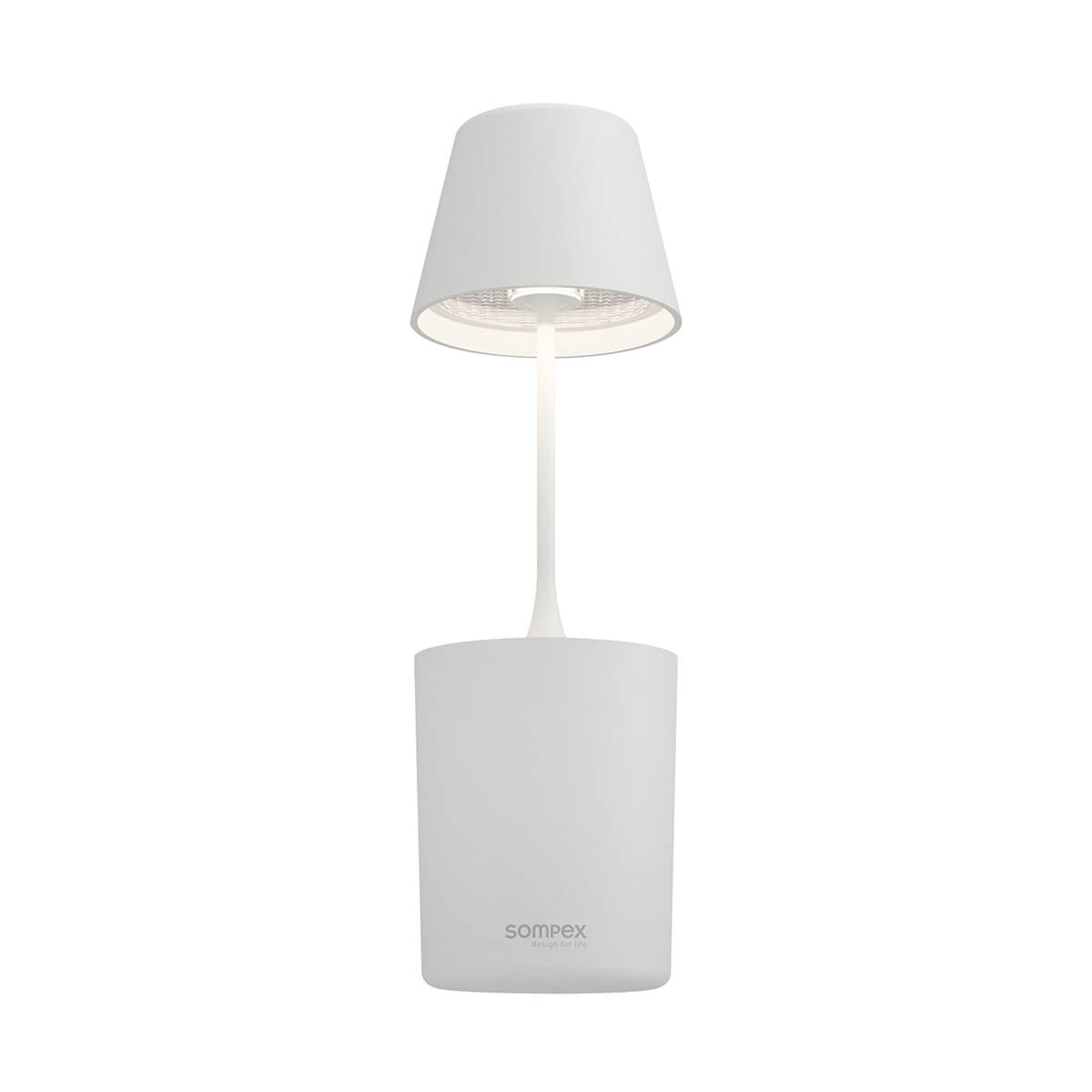 Sompex Peeky LED Akkuleuchte, weiß
