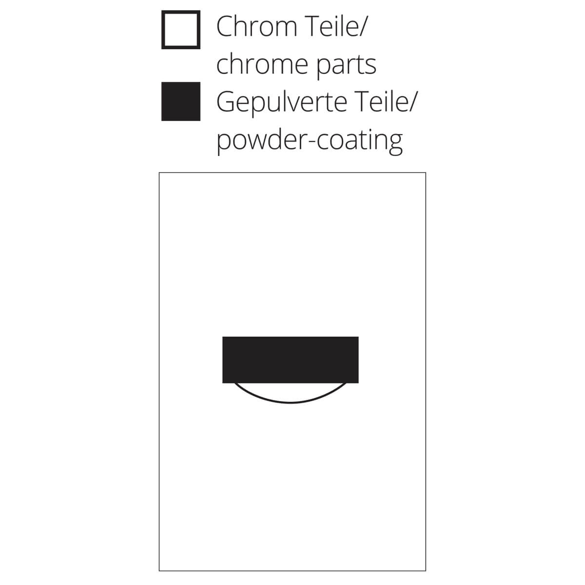 Top Light Puk Mini One Deckenleuchte, Oberflächenbeschaffenheit