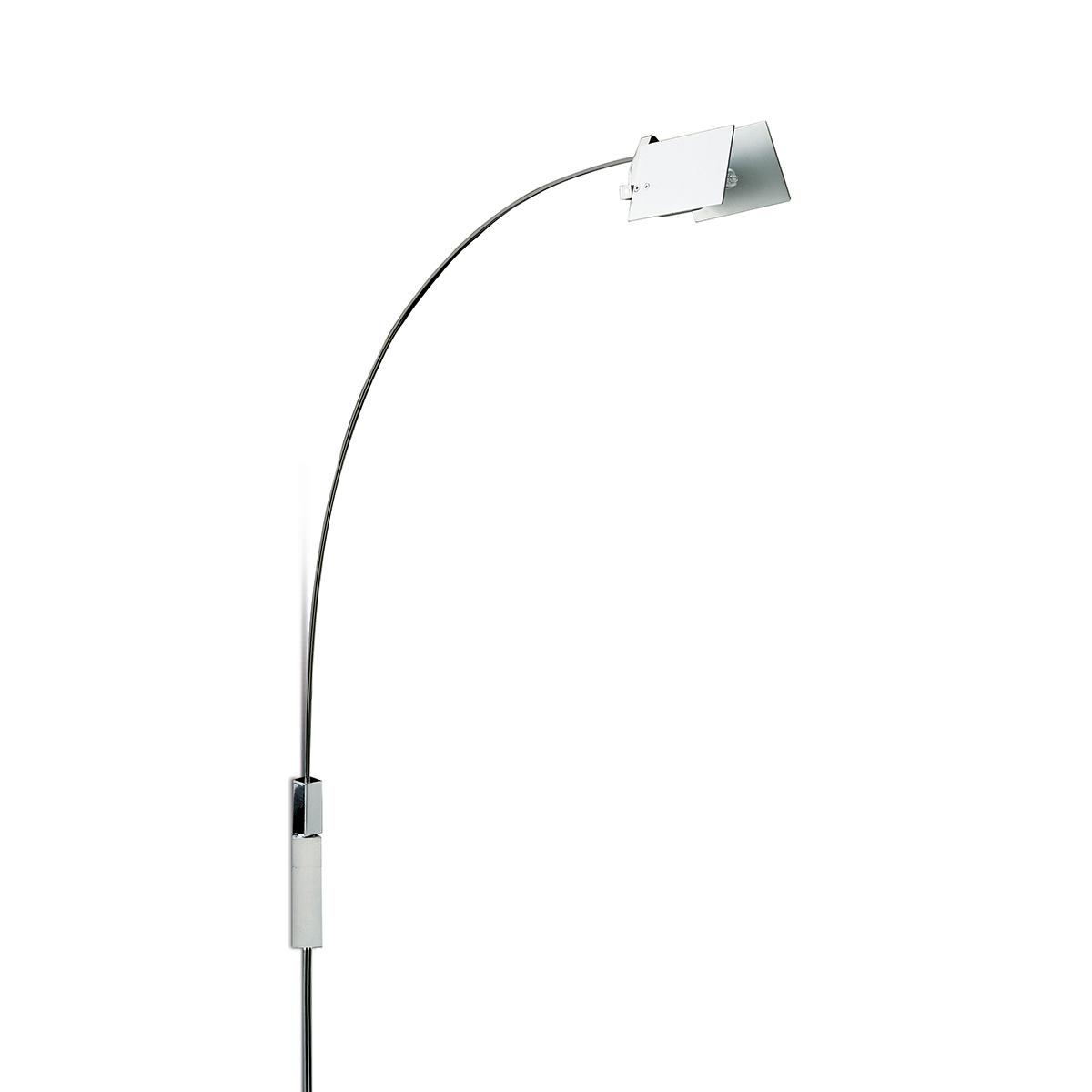 Fontana Arte Falena Wandleuchte, Chrom Falena Wandleuchte