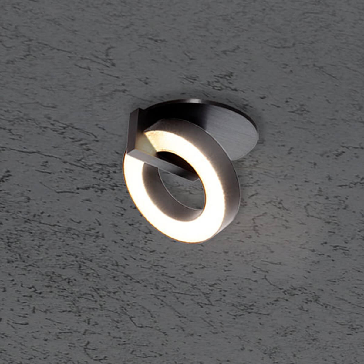 schwarz / anthrazit eloxal