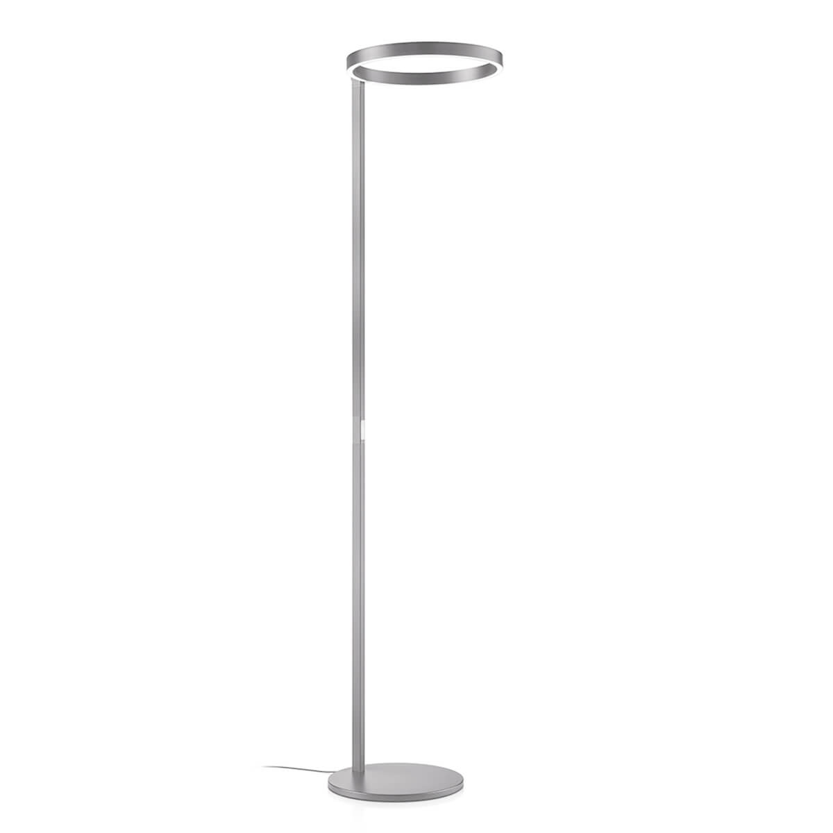 Knapstein Lana LED Stehleuchte, Nickel matt