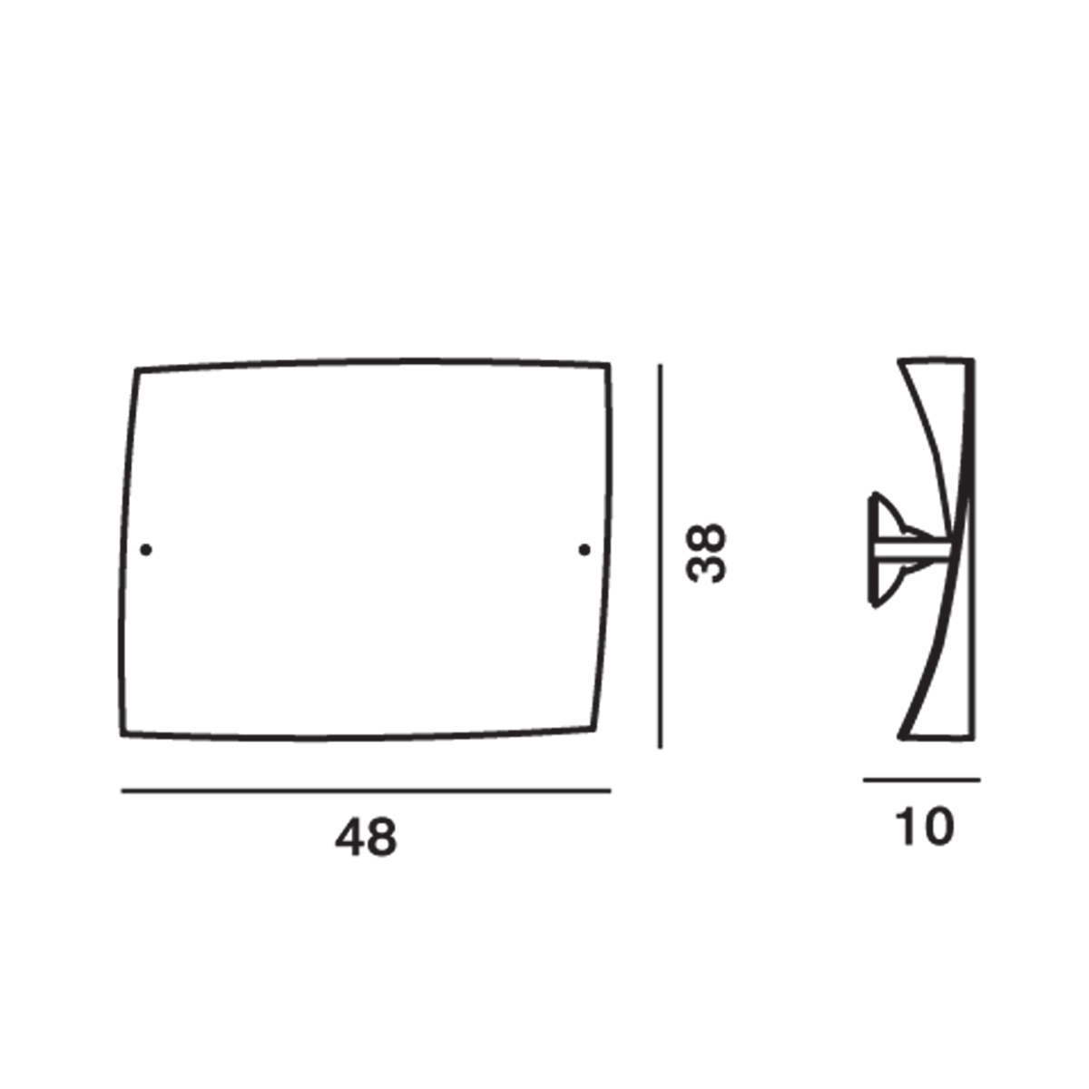 Foscarini Folio Parete, grande