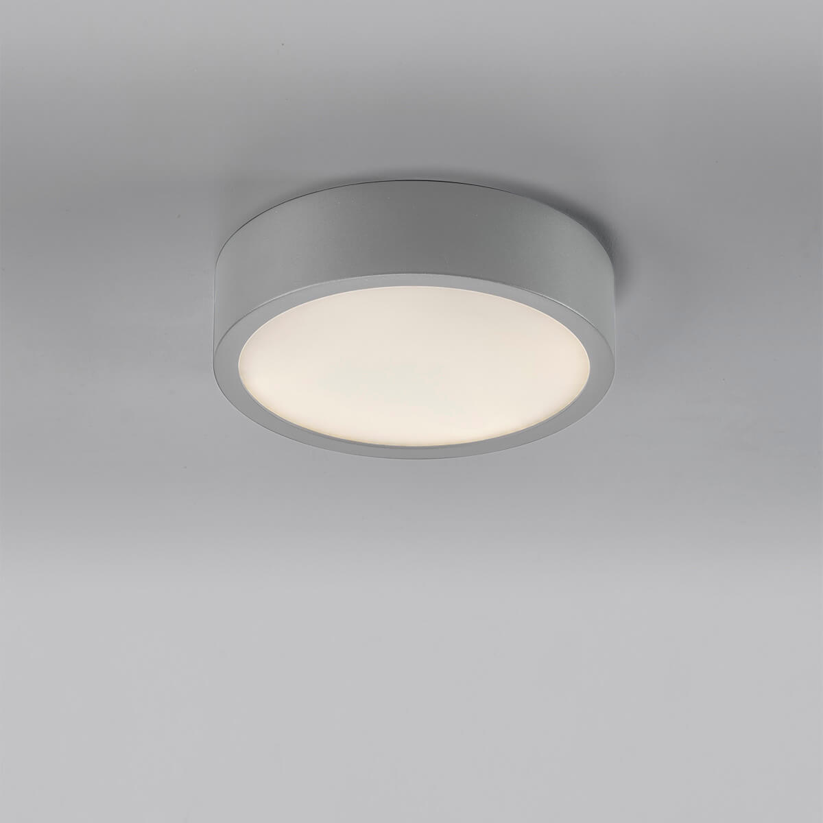 LupiaLicht Renox SD LED Deckenleuchte, Nickel matt