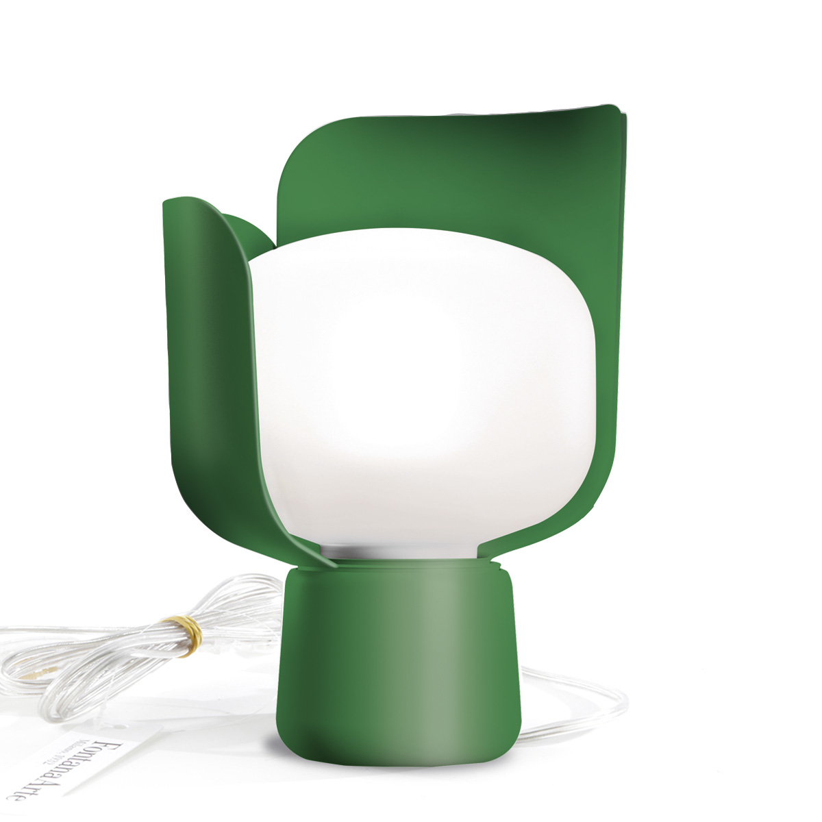 Fontana Arte Blom Tischleuchte, grün