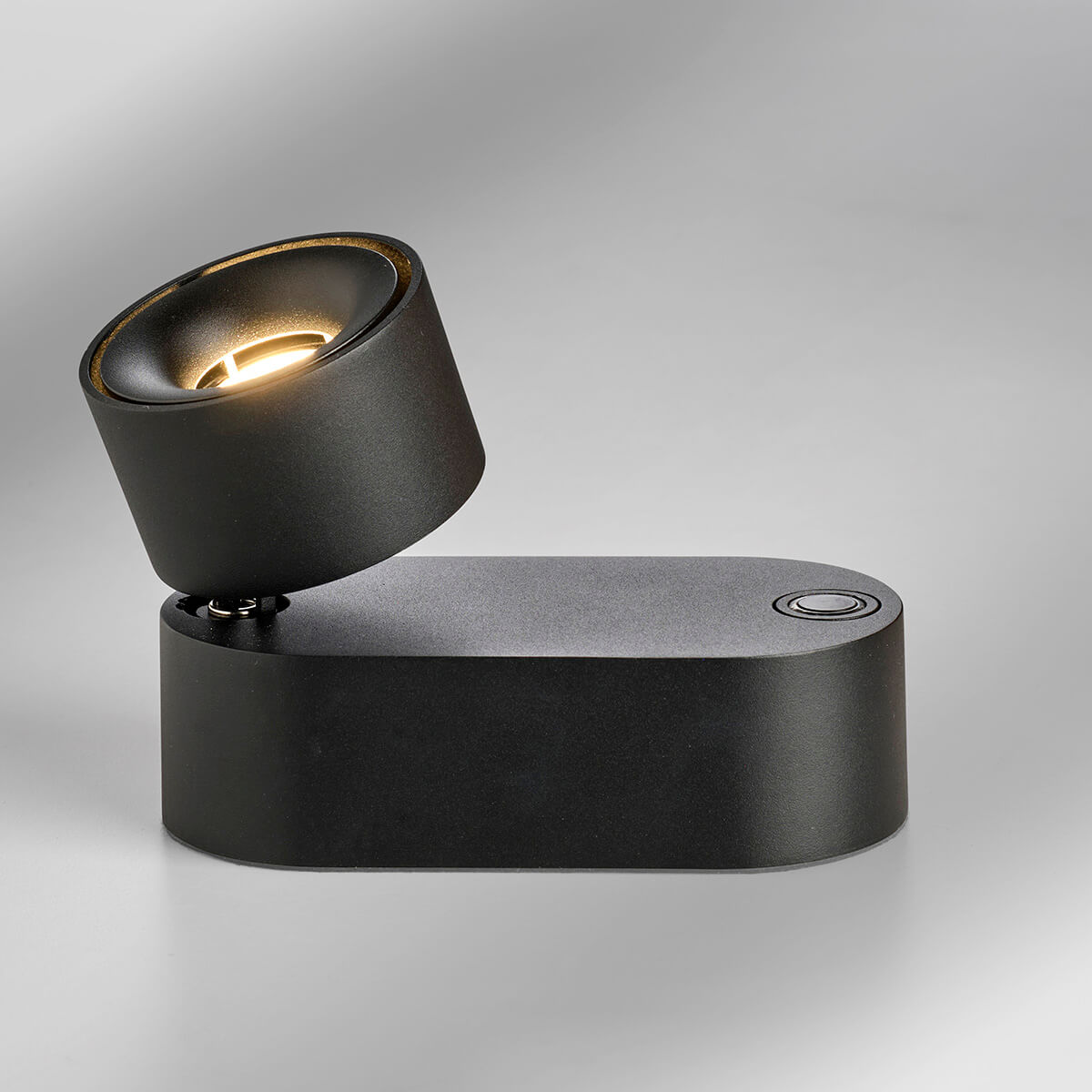 LupiaLicht Bloc LED Akkuleuchte, schwarz