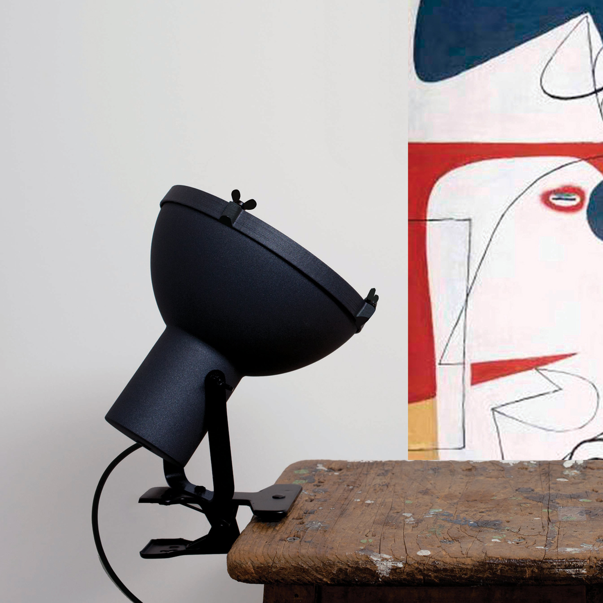 Nemo Projecteur 165 Clip / Pinza, nachtblau