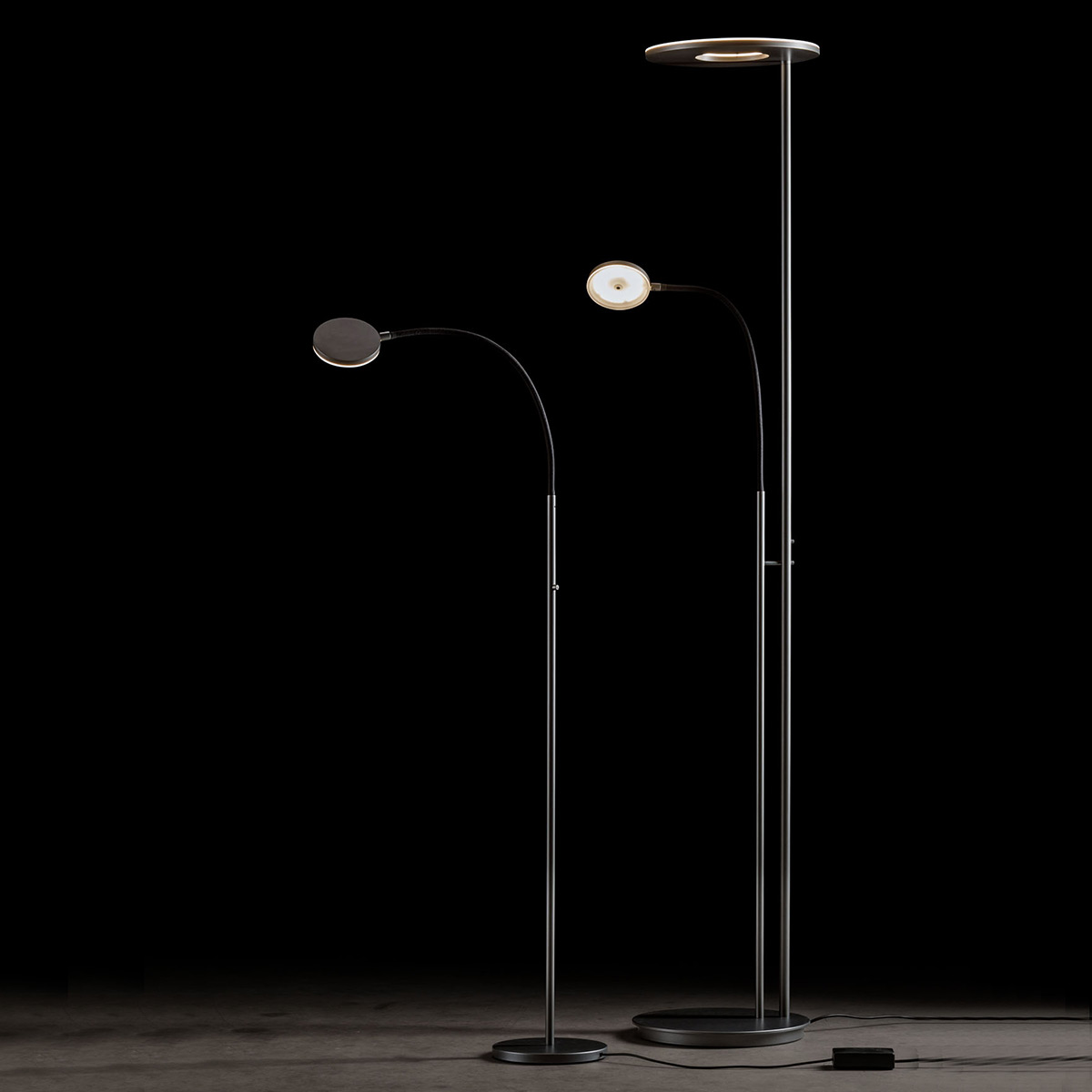 Nova Flex LED Deckenfluter mit Lesearm
