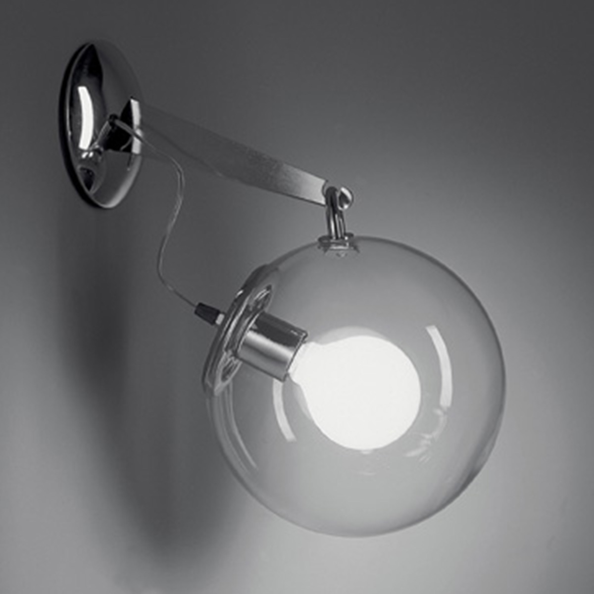 Artemide Miconos Parete, Chrom poliert