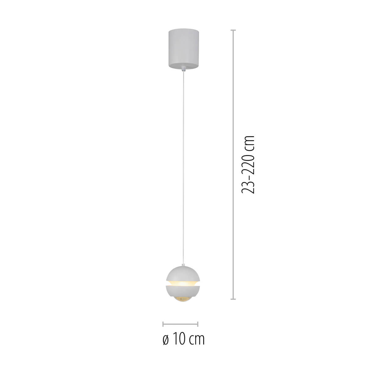 Lini LED Pendelleuchte