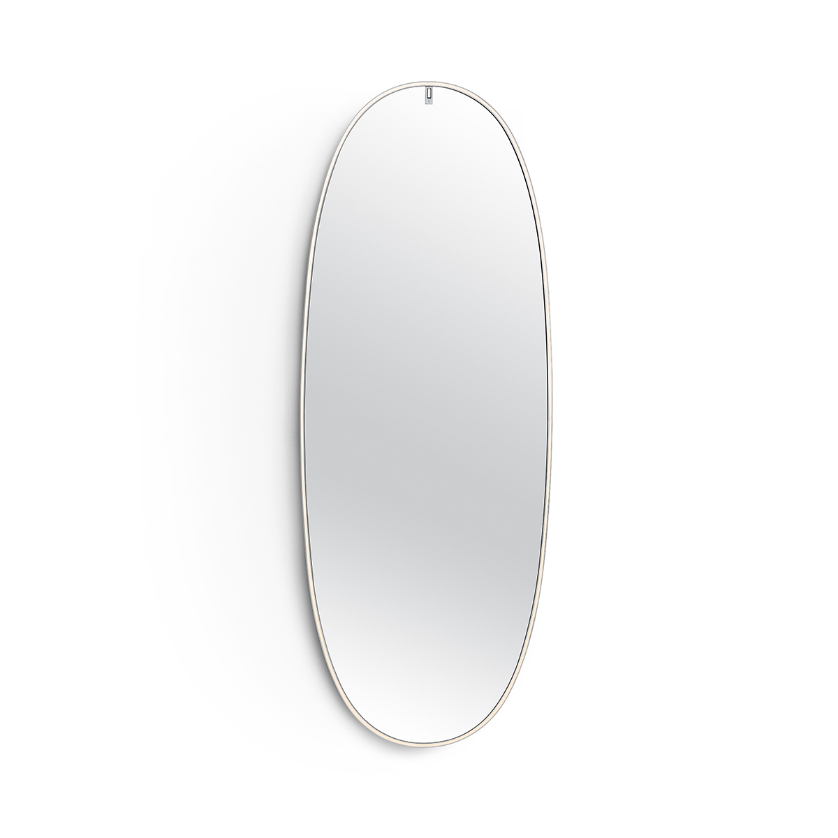 Flos La Plus Belle LED Licht- / Wandspiegel, Aluminium poliert