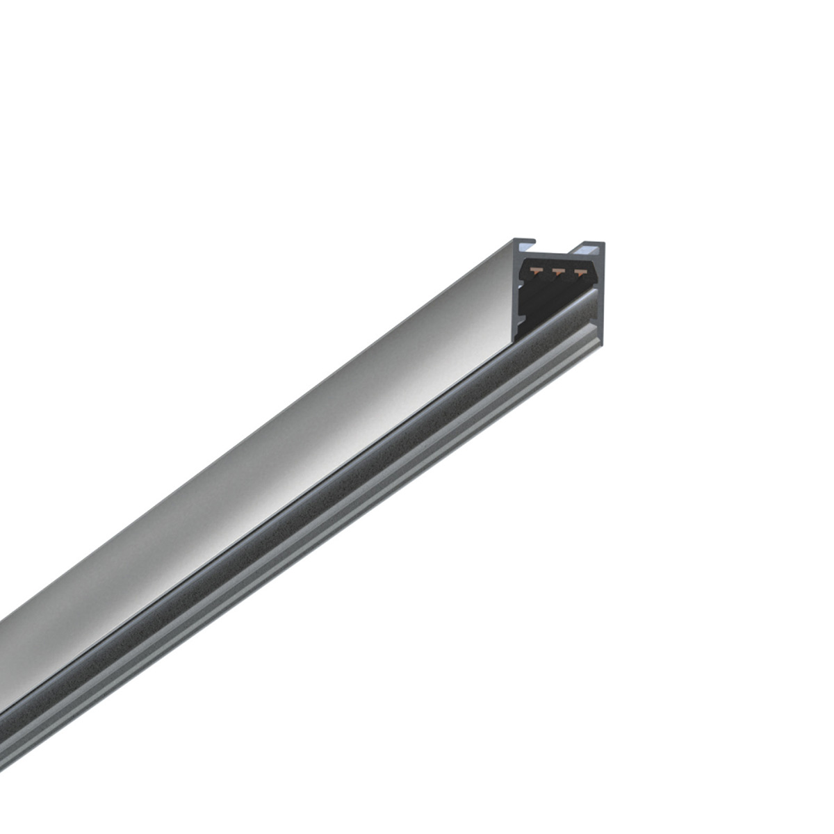 Bruck All-In 230 V Länge: 100 cm Schiene, Chrom matt