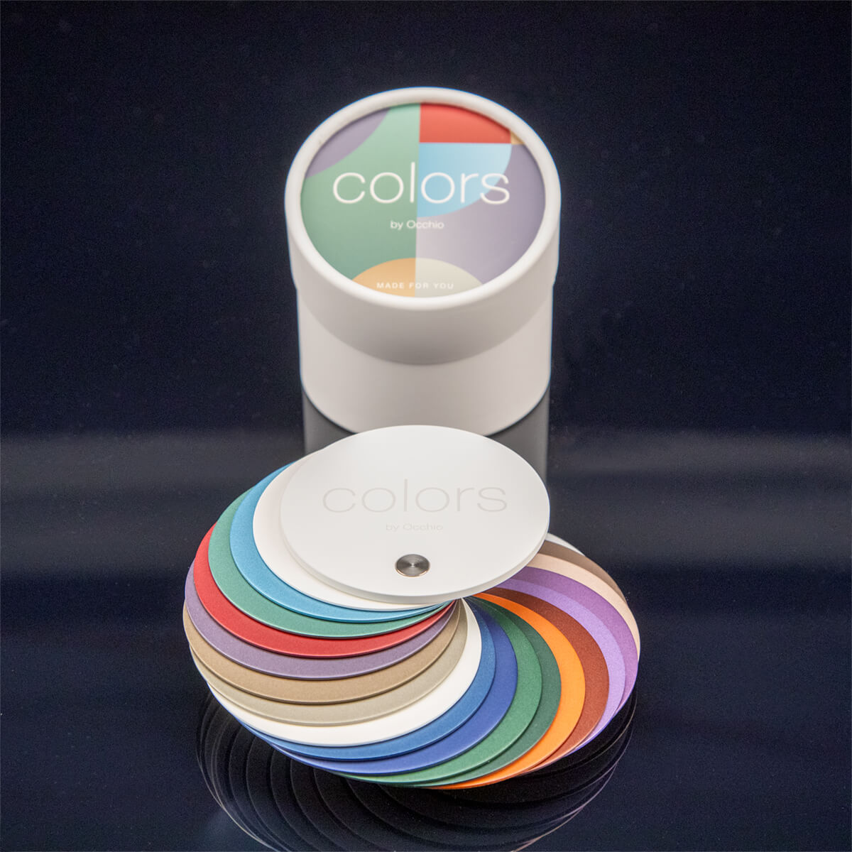 Colors by Occhio Musterbox zur Leihansicht