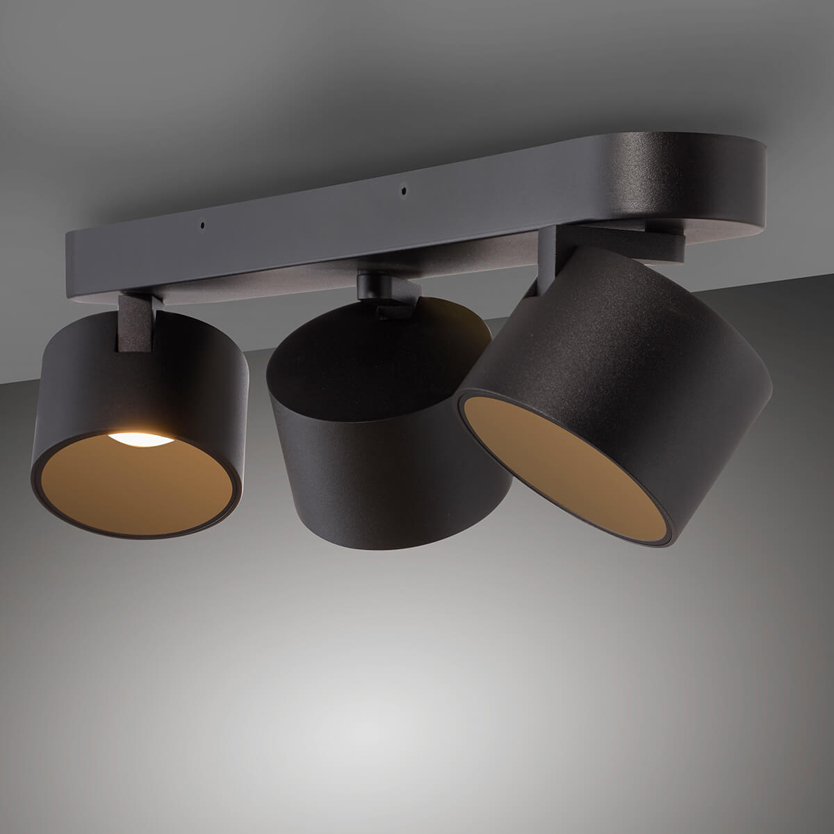 PURE Cup LED Deckenleuchte, 3-flg.
