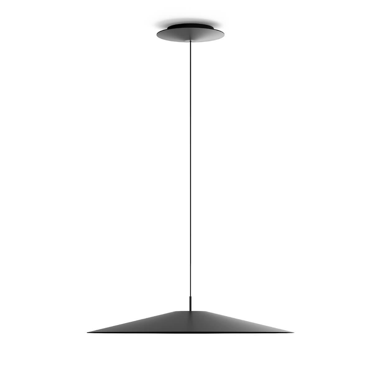 Luceplan Koinè LED Sospensione, Ø: 55 cm, schwarz matt