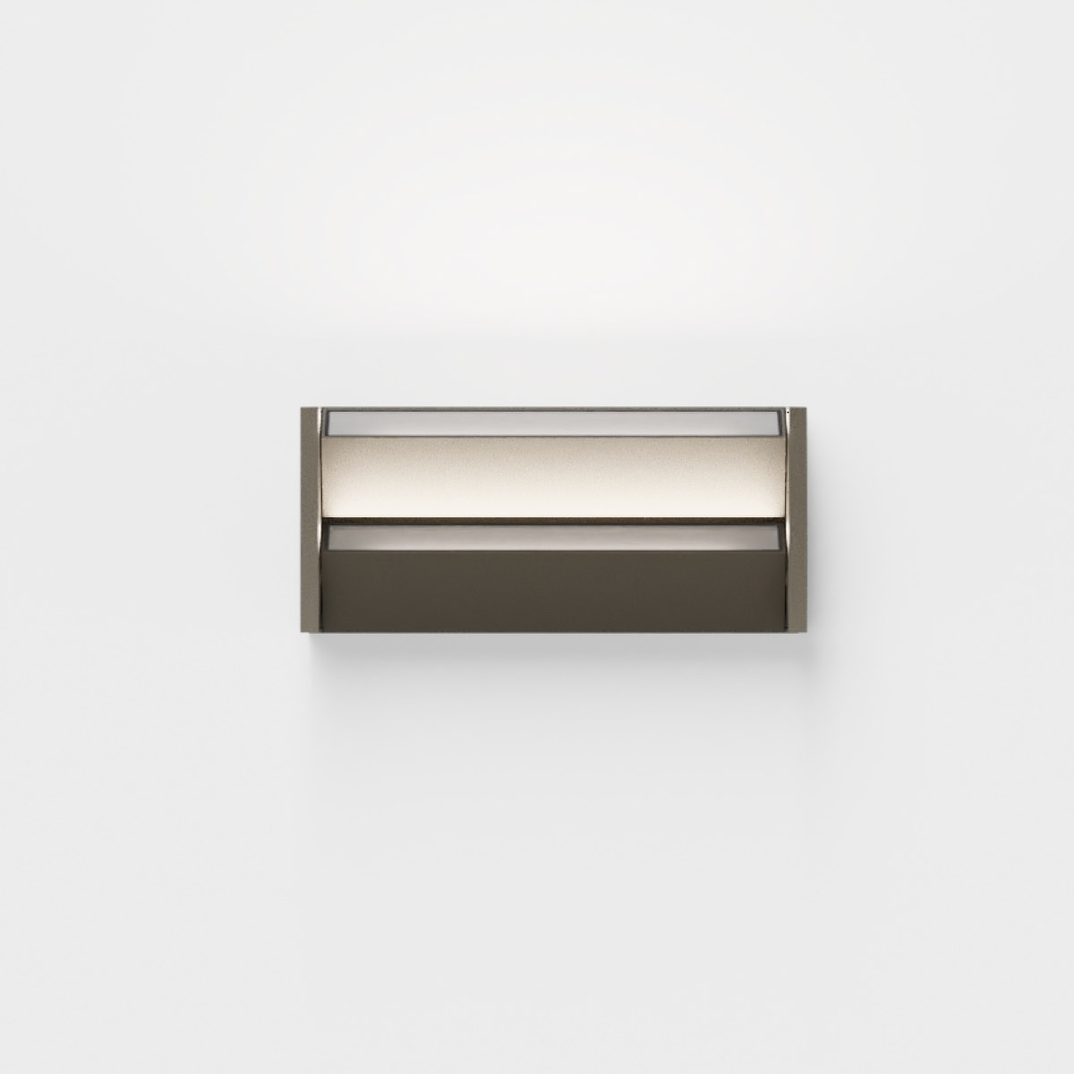 IP44.DE Slat LED Wand- / Deckenleuchte, cool brown (braun)