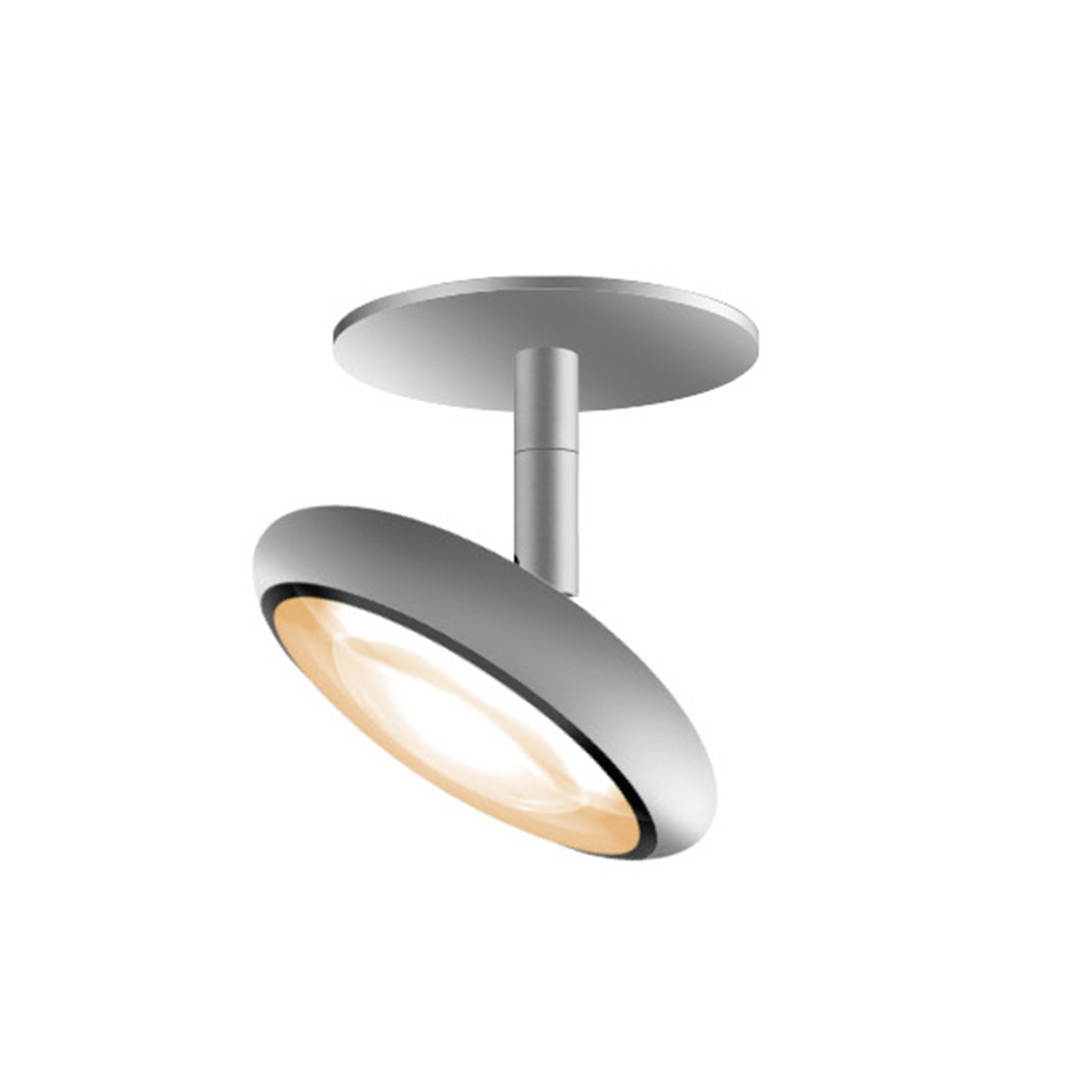 Bruck Blop 60° AC C-R LED Deckeneinbauleuchte, Chrom matt