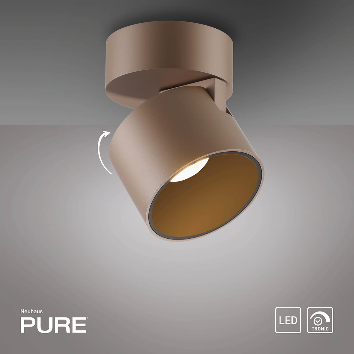 PURE Cup LED Deckenleuchte