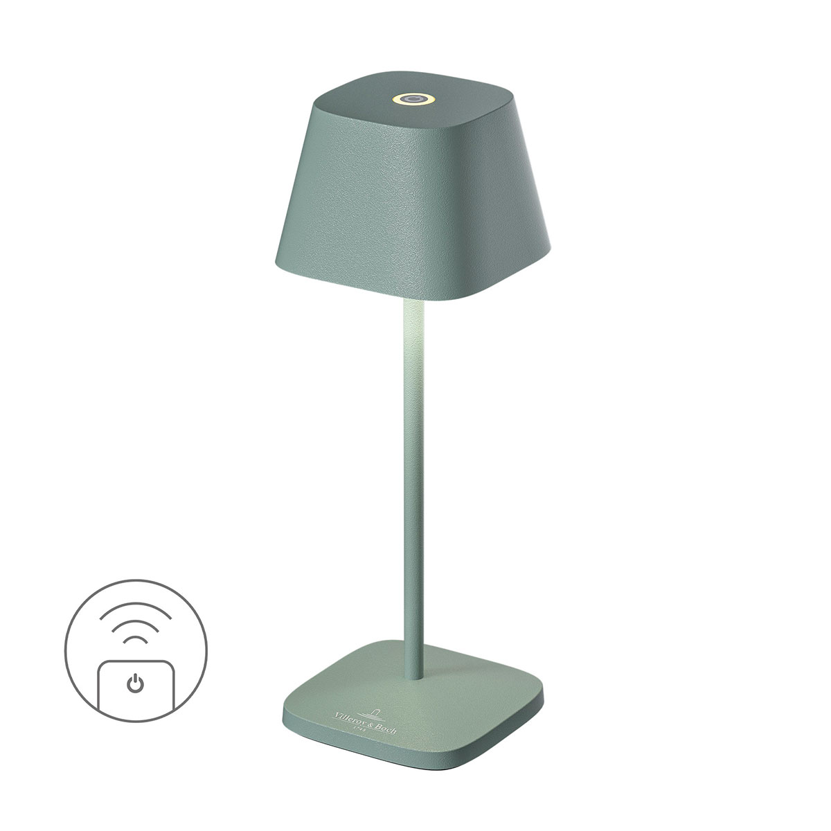 Villeroy & Boch Neapel Micro RC LED Akkuleuchte, olivgrün