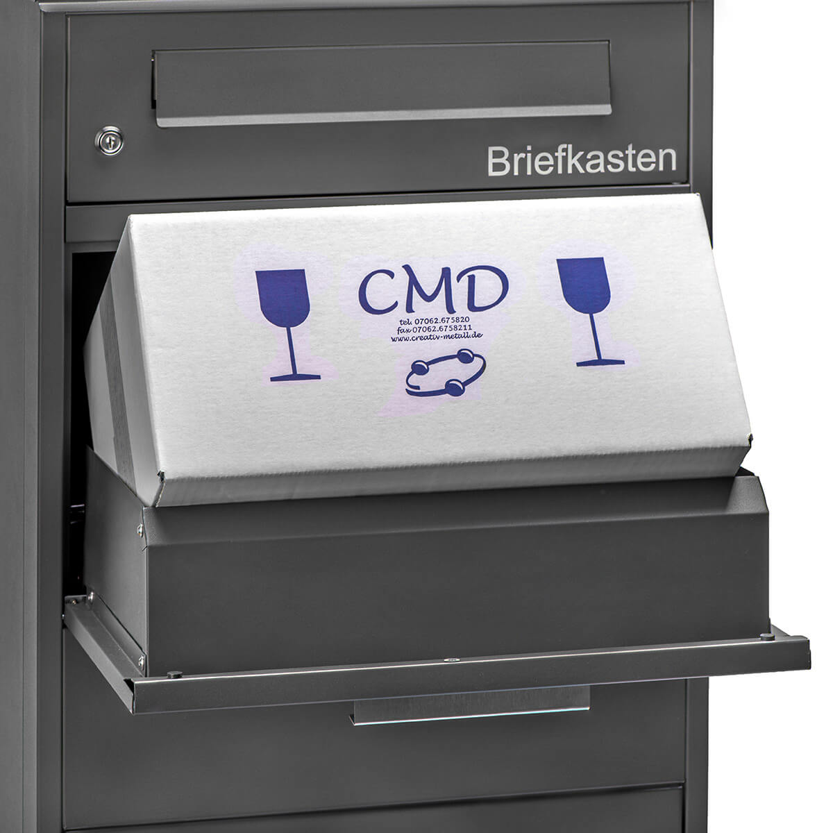 CMD Leuchten 9046 Paketbriefkasten, anthrazit