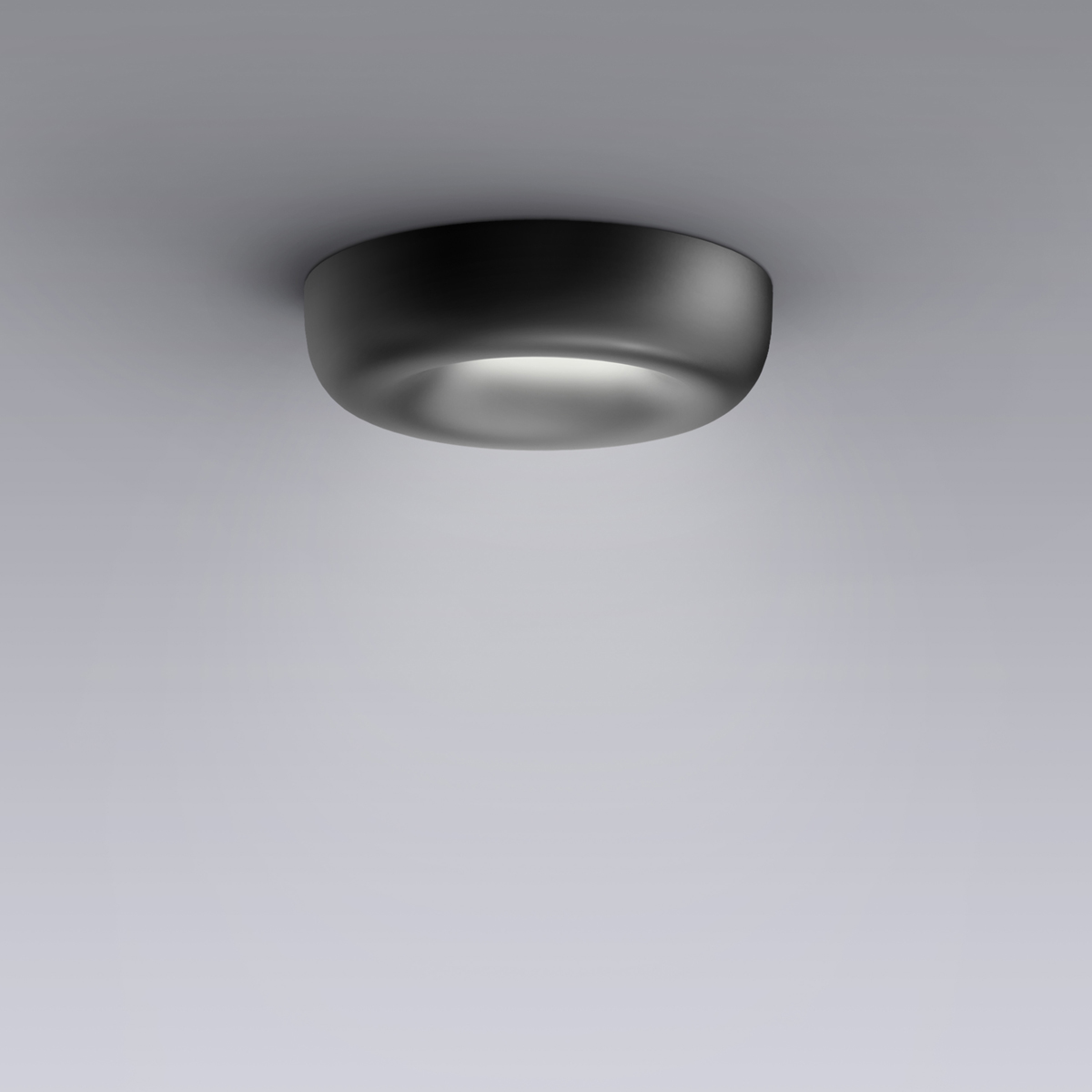 Serien.lighting Cavity Recessed S LED Einbauleuchte, schwarz