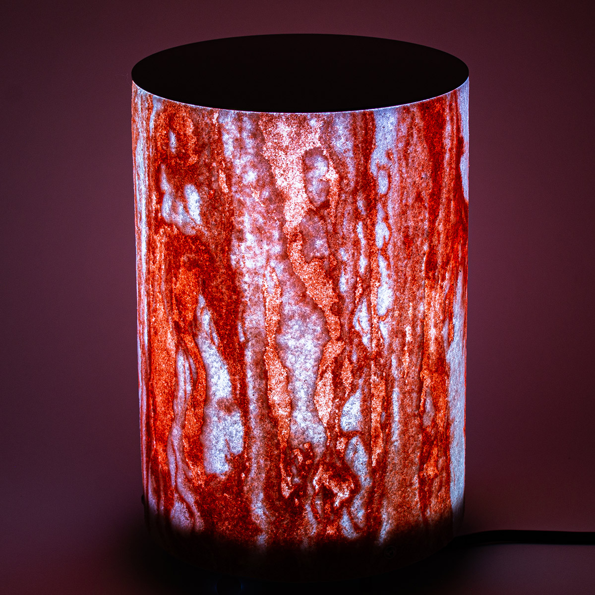 Epstein-Design Apollo Sahara RGBCCT-LED Stehleuchte / Lichtsäule mit ZigBee, Höhe: 31 cm, Sandstein