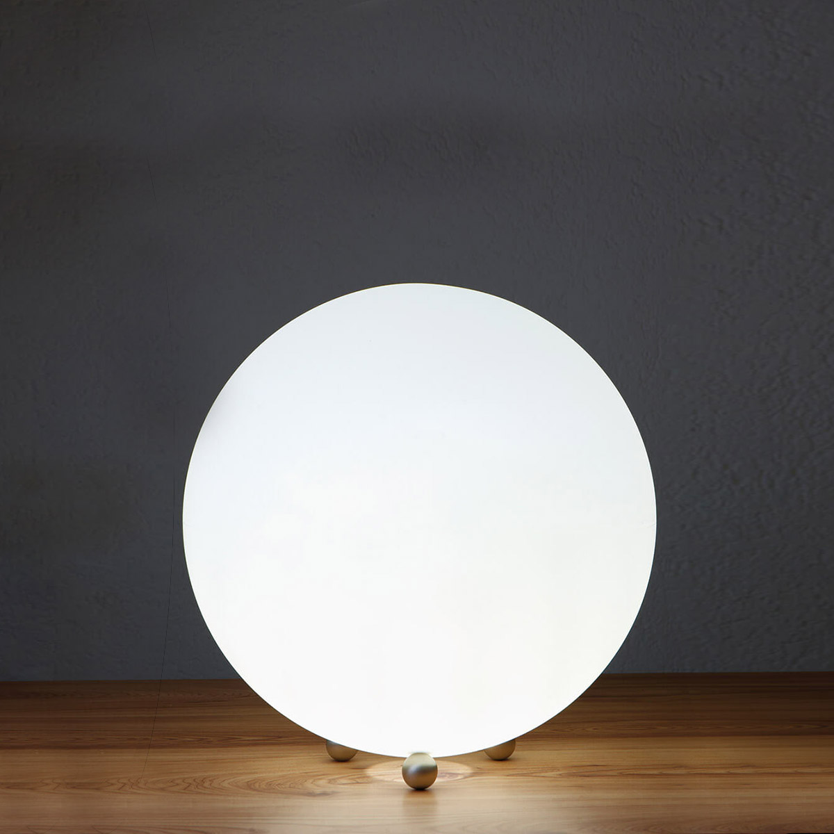 Epstein-Design Snowball Tischleuchte, Ø: 30 cm, weiß