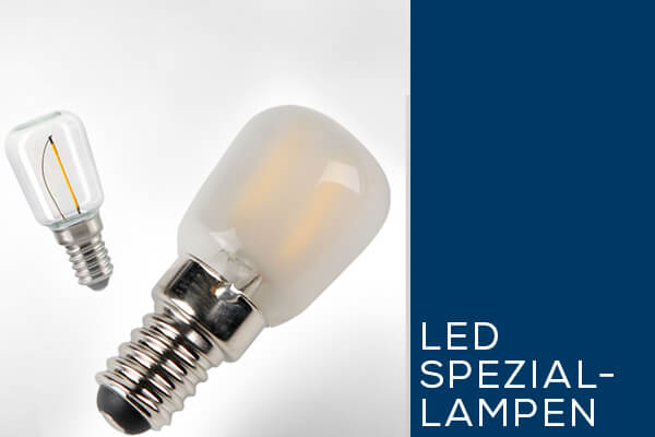 Kategoriebanner Leuchtmittel LED Speziallampen Kategoriebanner Leuchtmittel LED Speziallampen