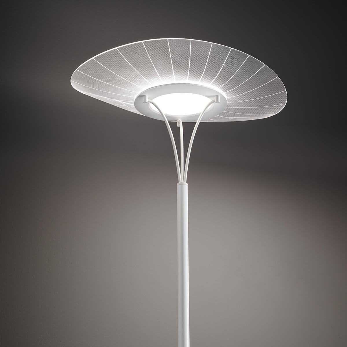 Fabas Luce Vela LED Stehleuchte, weiß