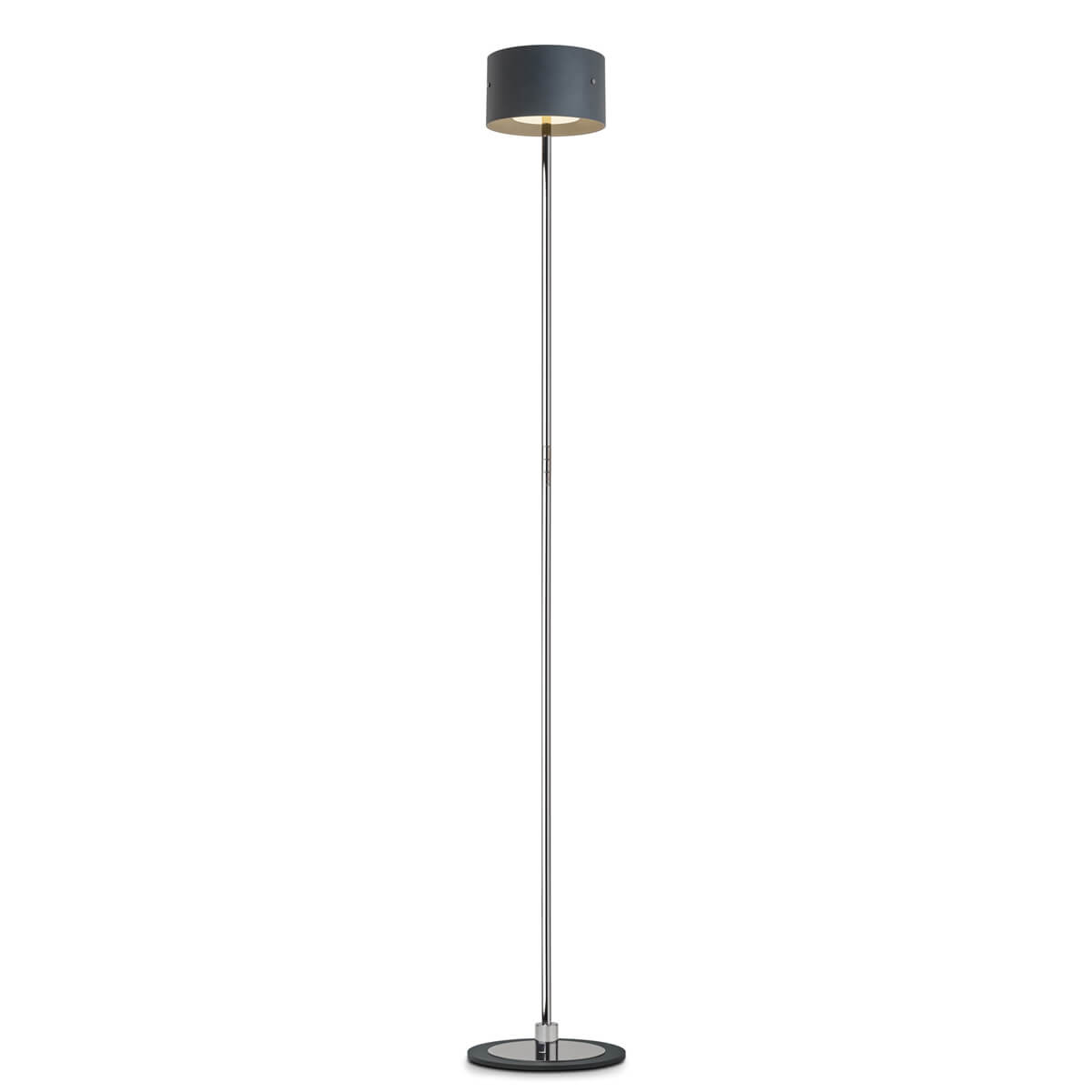 Oligo Trofeo LED Stehleuchte, Tunable White, grau matt