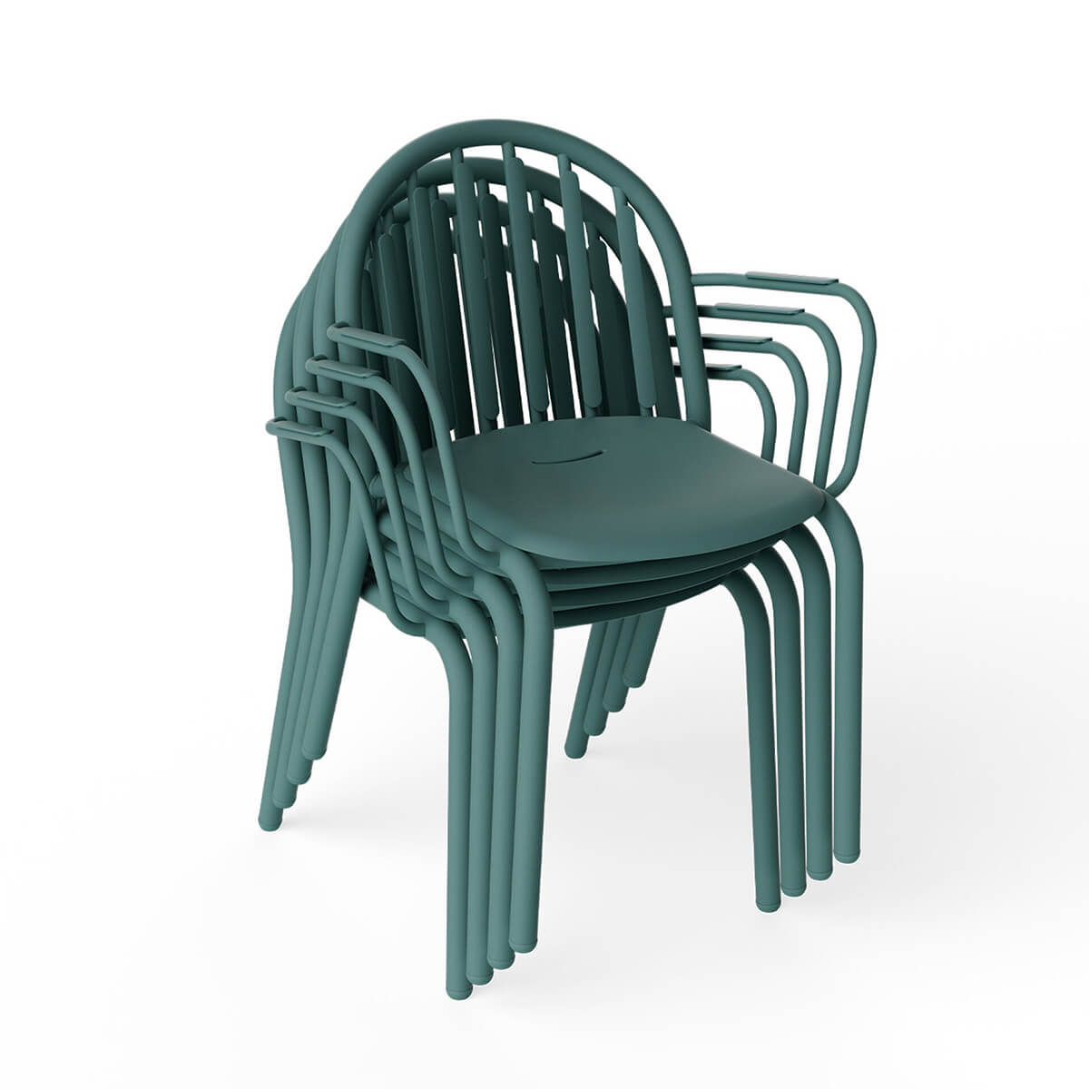 Fred's Armchair Gartenstuhl, 4er-Set