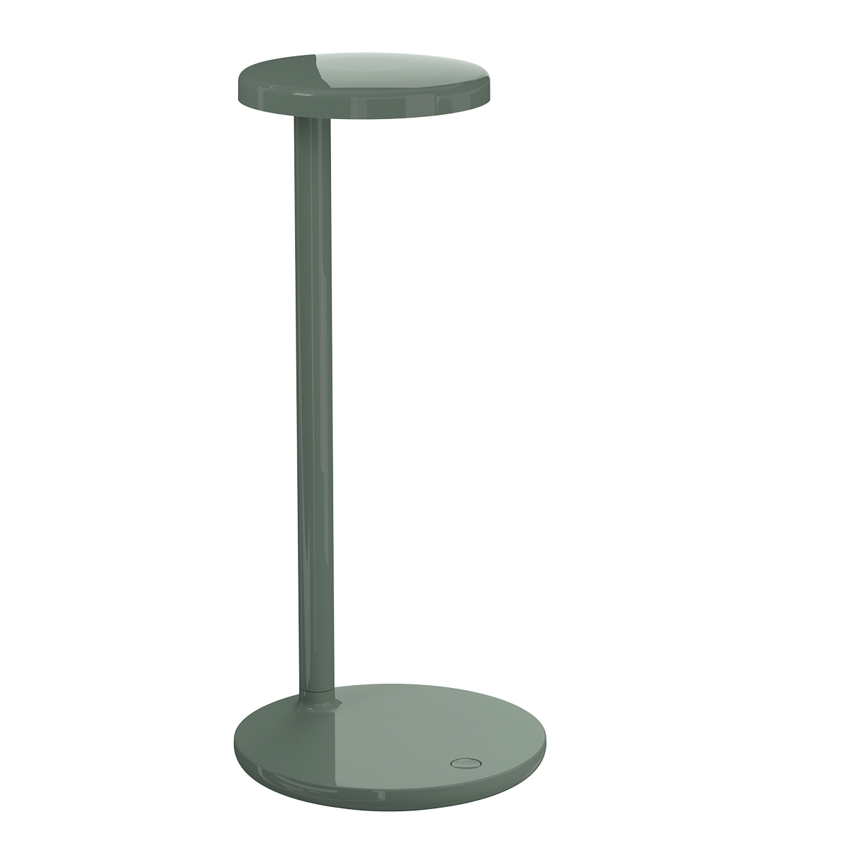 Flos Oblique LED Tischleuchte, salbei glänzend