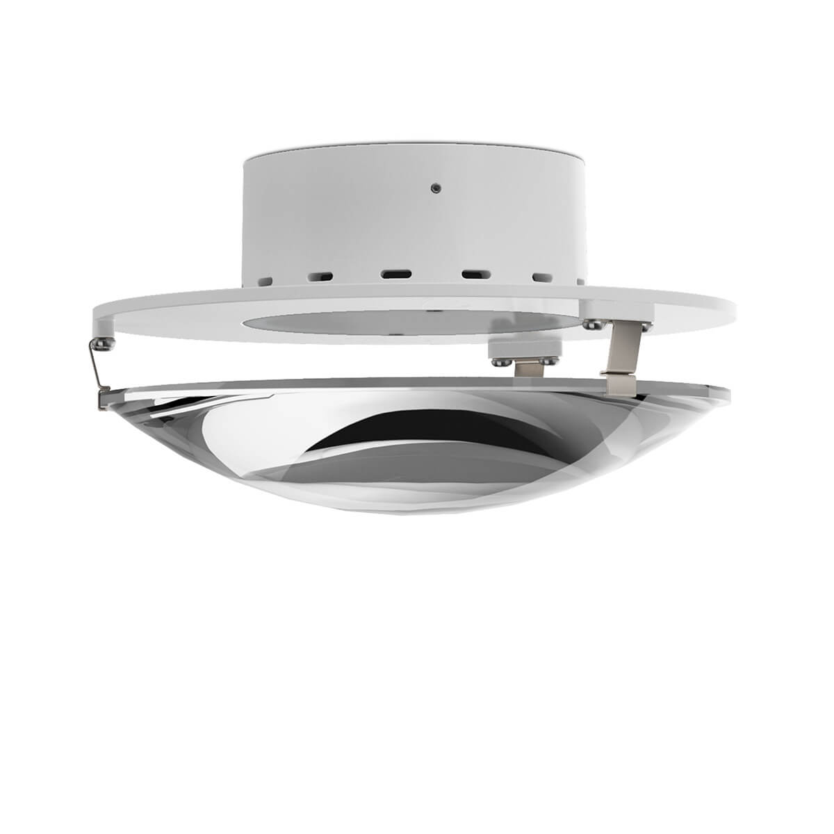 Top Light Paxx LED Deckenleuchte, weiß matt / Nickel