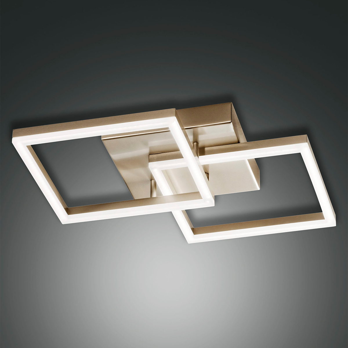 Fabas Luce Bard 3394-22 LED Wand- / Deckenleuchte, Gold edelmatt