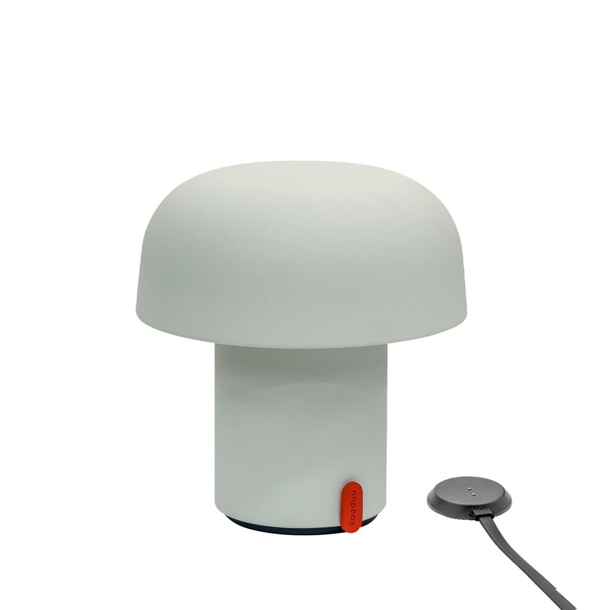 Kooduu Sensa LED Akkuleuchte, Cloudy white (weiß), mit Kontaktladestation (inbegriffen)