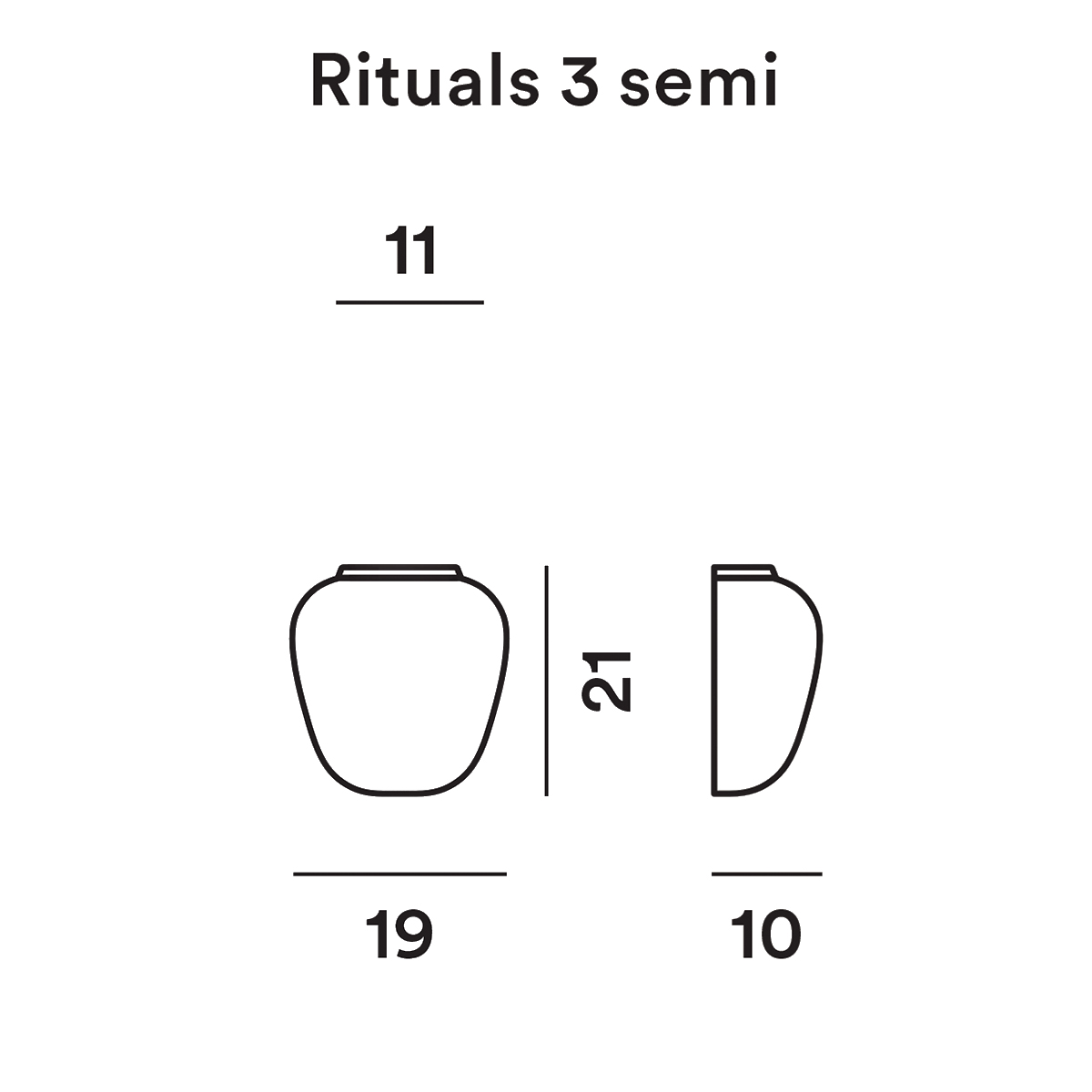 Foscarini Rituals 3 Semi Parete
