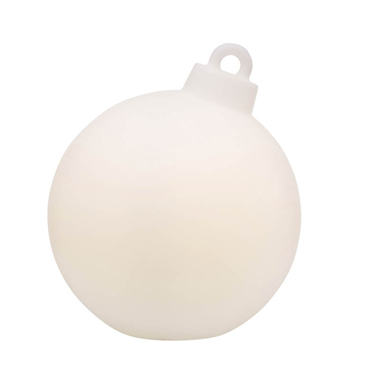 8 seasons design Shining Christmas Ball Dekoleuchte, weiß (eingeschaltet)