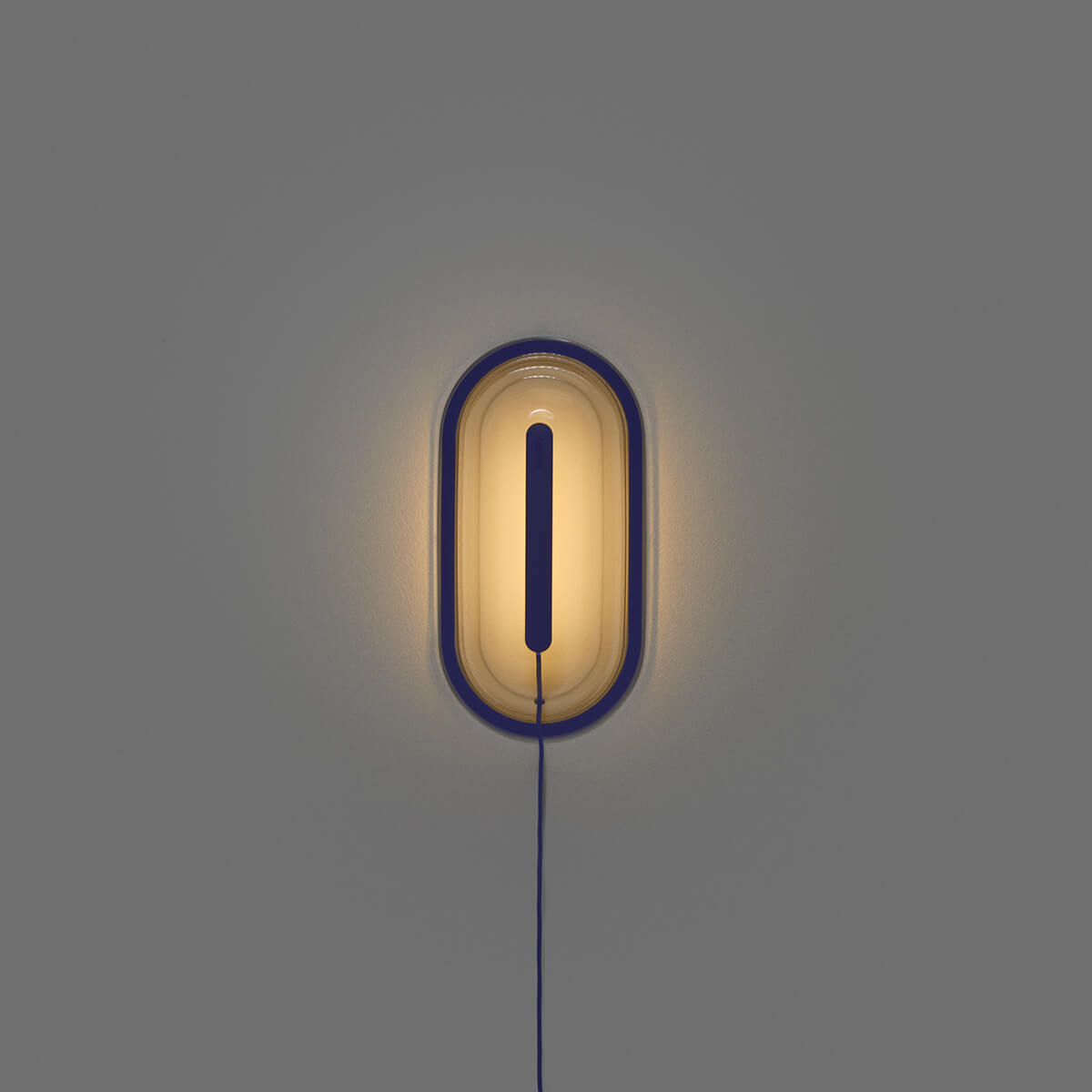 Fatboy Led's Strip LED Wandleuchte mit Kabel, Yves blue (blau)