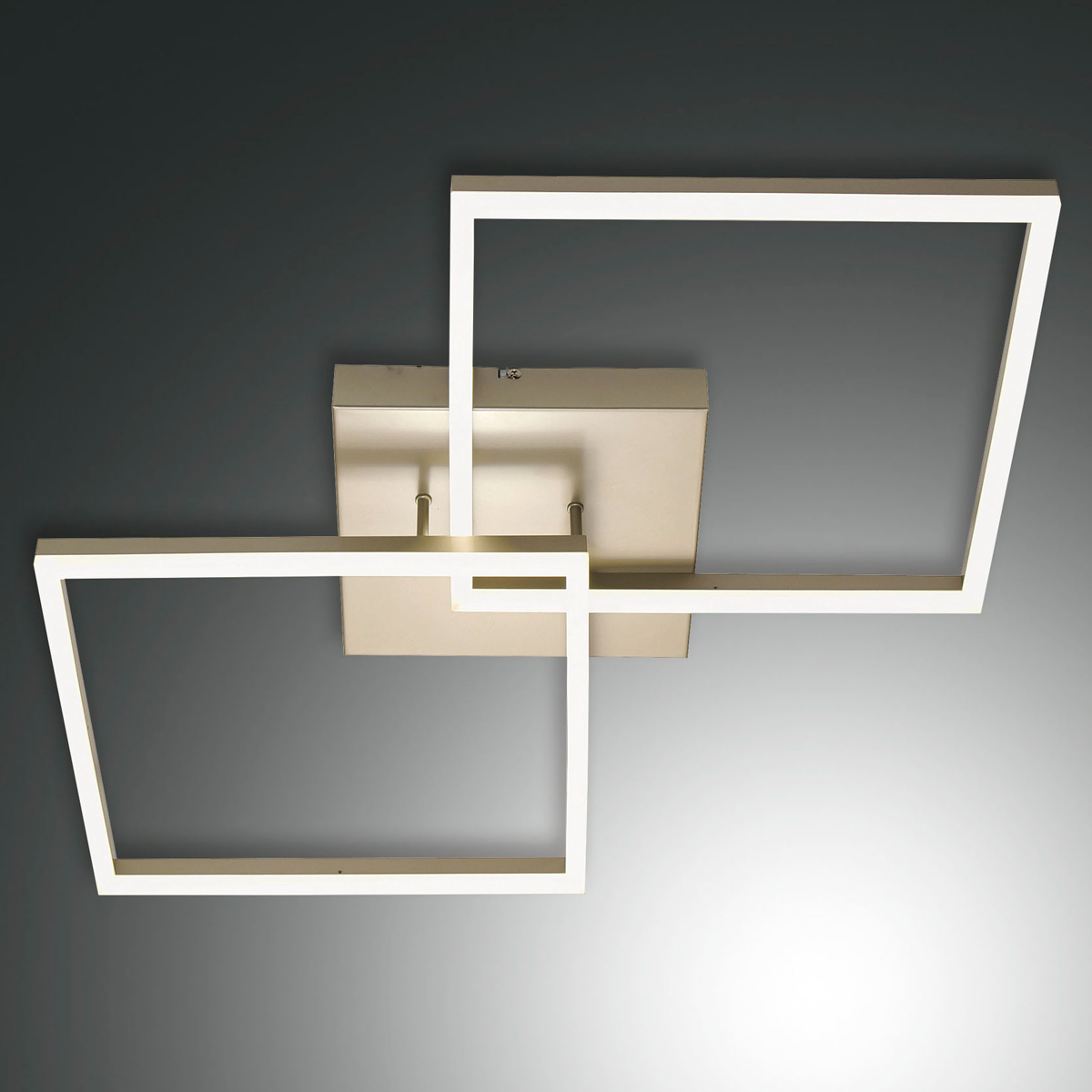 Fabas Luce Bard 3394-22 LED Wand- / Deckenleuchte, Gold edelmatt