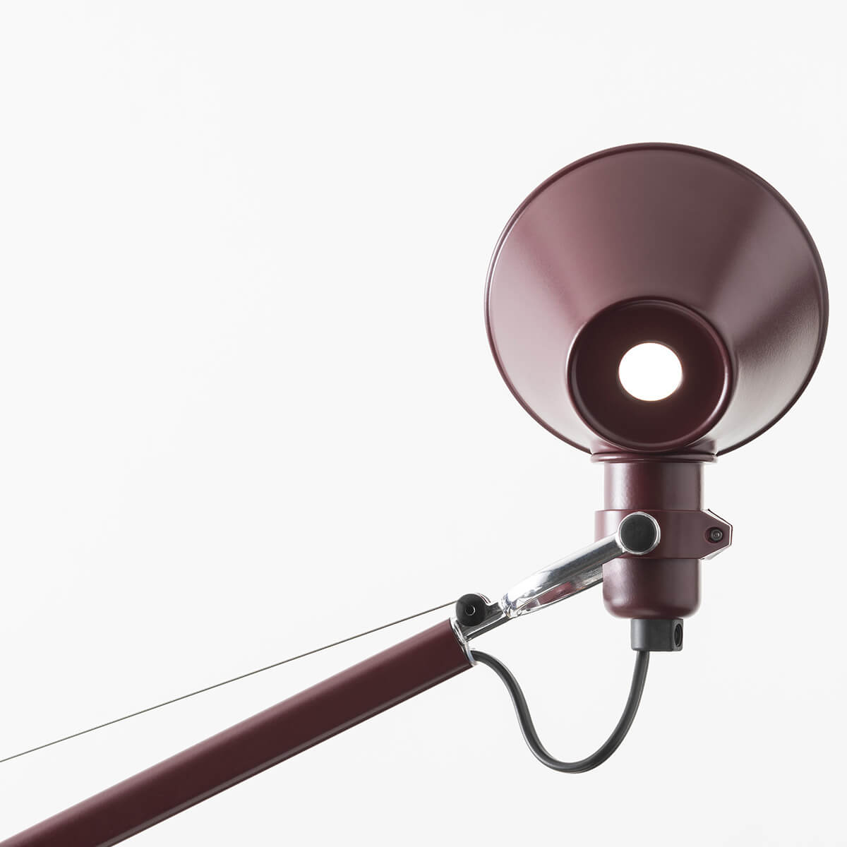 Tolomeo Micro Tavolo Ruby Red Collection