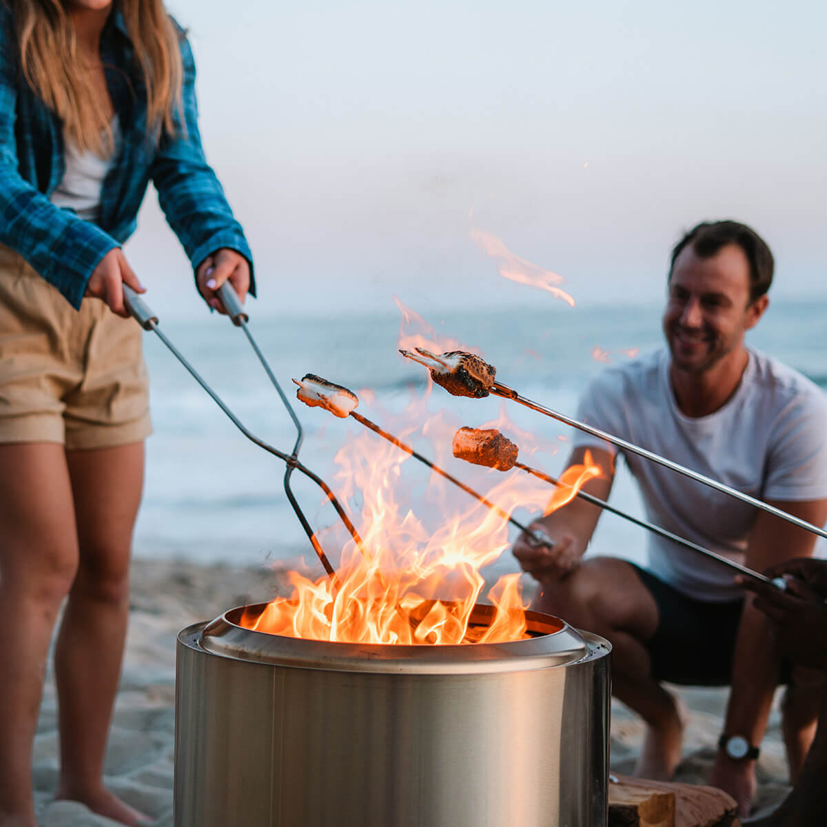 Solo Stove Bonfire 2.0 Feuerschale mit Standfuß, Edelstahl