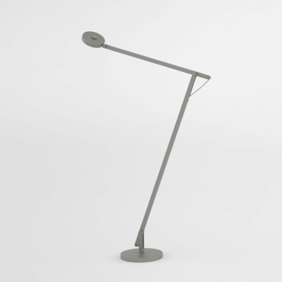 Rotaliana String F1 LED Stehleuchte graphit mit Verstellband: silberfarben