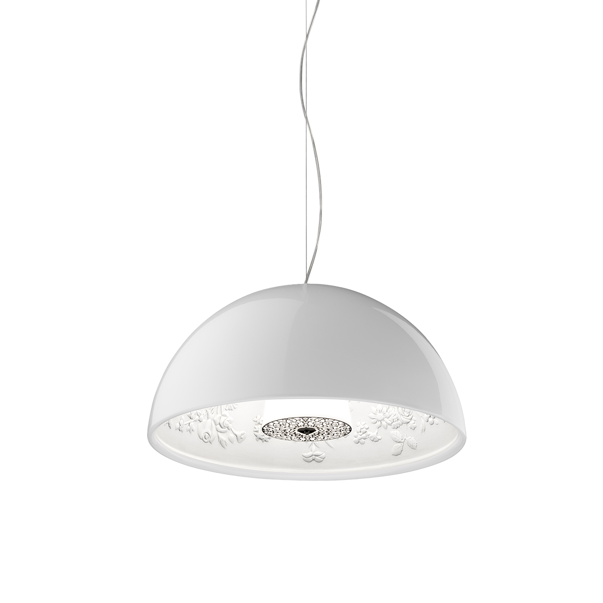 Flos Skygarden Small Pendelleuchte, weiß glänzend