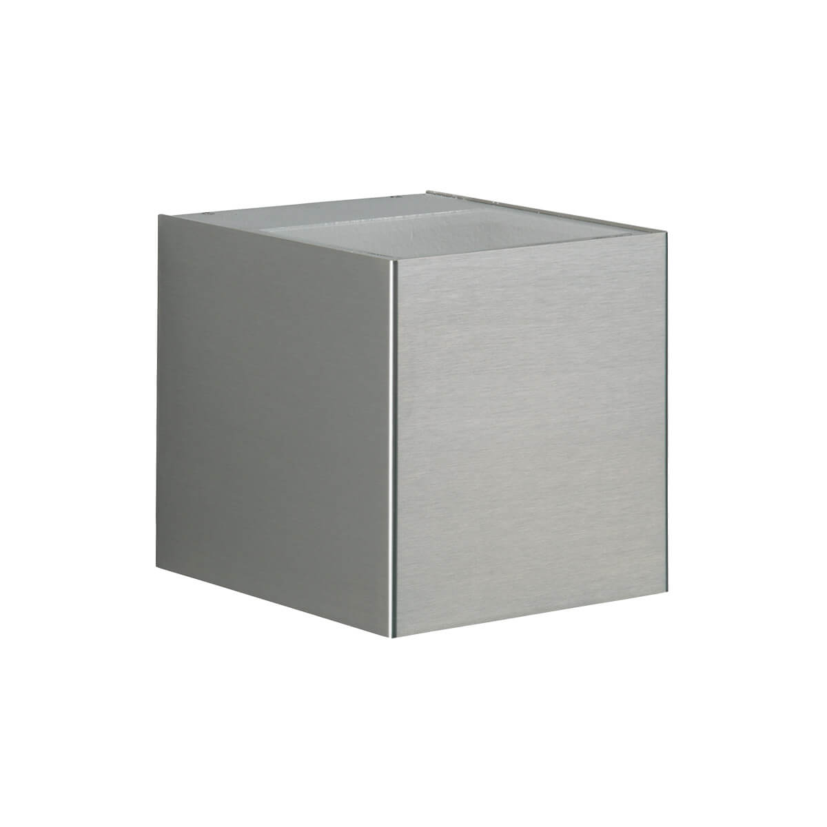 Albert Leuchten 2443/2446 LED Wandstrahler, zweiseitig breit/breit, Edelstahl