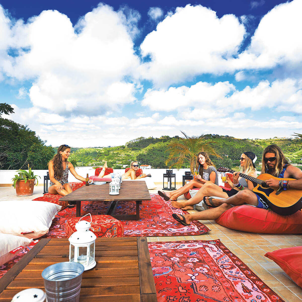 Picnic Lounge Outdoor Teppich