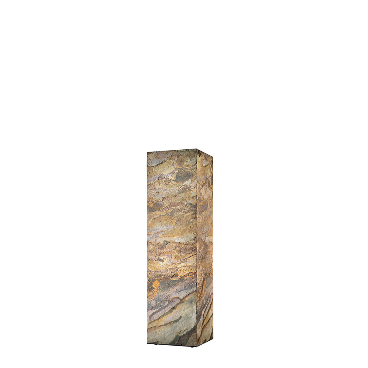 Epstein-Design Eifel im Herbst Stehleuchte / Lichtsäule, Schiefer