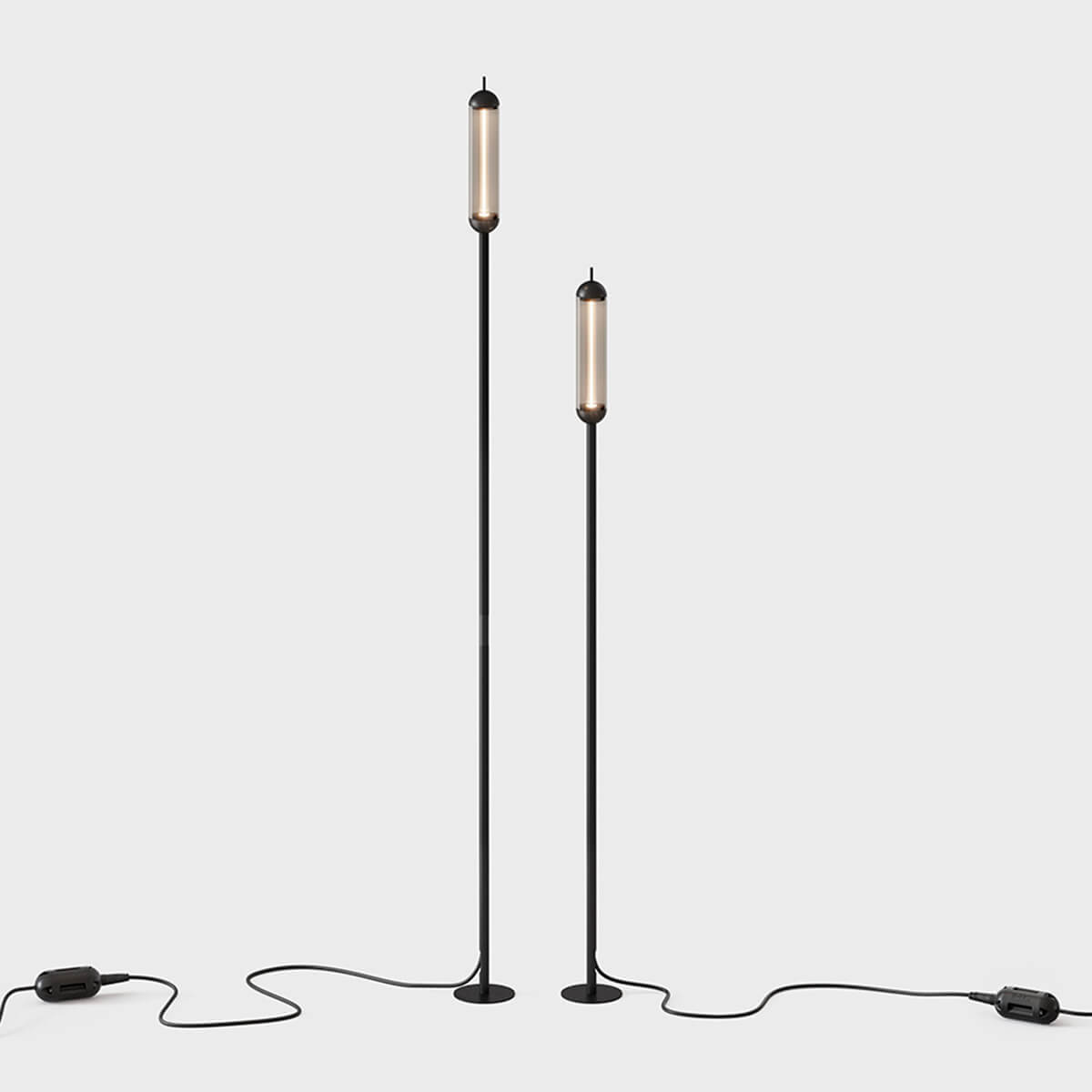 IP44.DE Reed plug LED Erdspießleuchte, M und L, Höhe: 150 und 175 cm, deep black (schwarz)