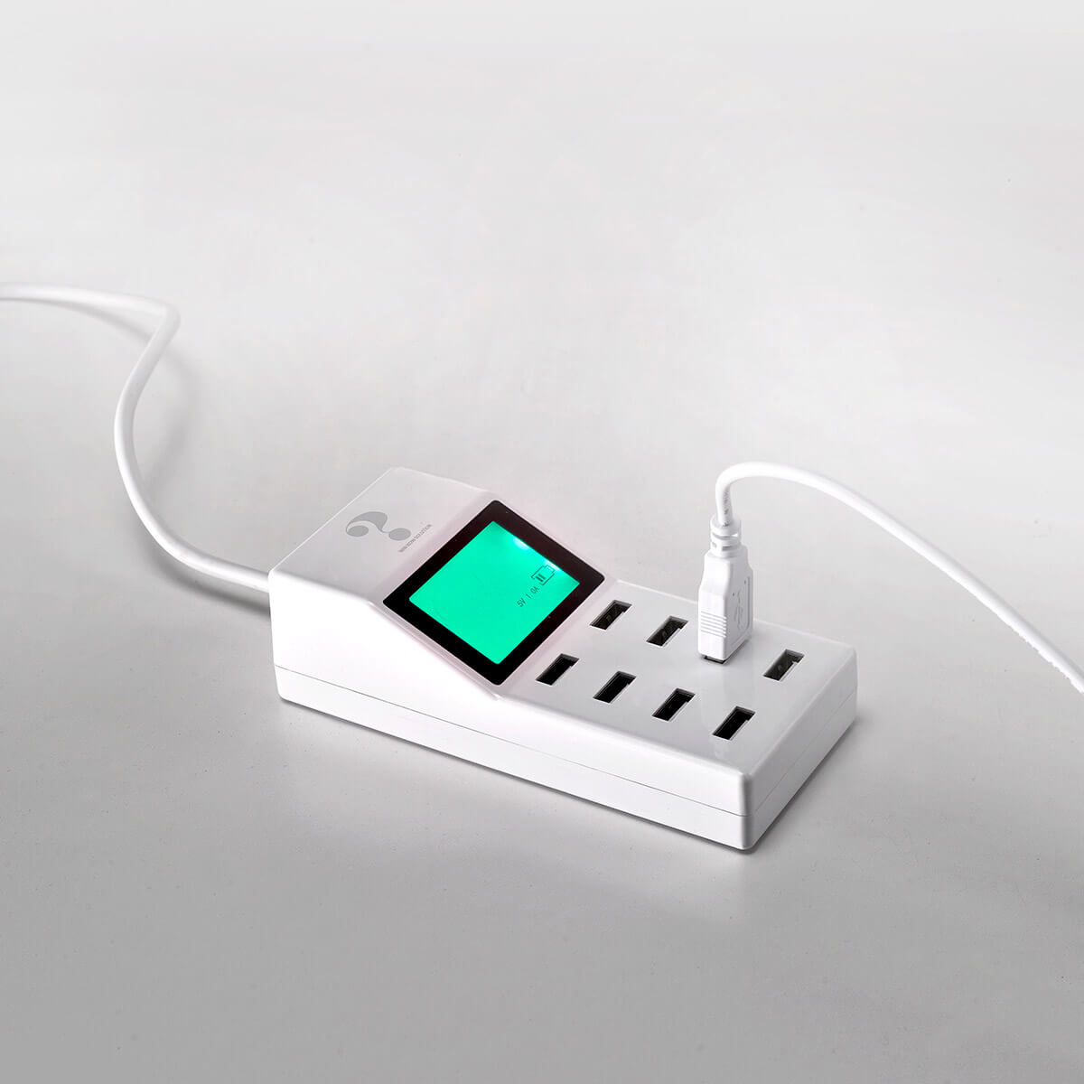 Zafferano AiLati USB Multi-Charger Ladegerät, weiß USB Multi-Charger Ladegerät